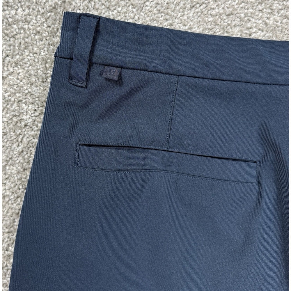 Lululemon Commission Golf Shorts Mens 36 Navy Stretch Performance 9" - Picture 5 of 10